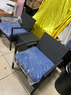 wicker Style Patio Set