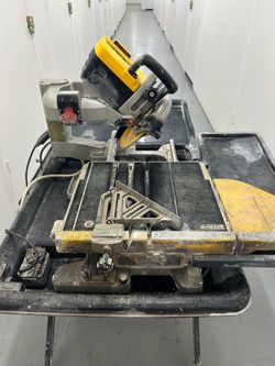 10” Dewalt Tile Cutter