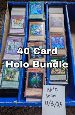 Yu-Gi-Oh 40 Card Holo Bundles 