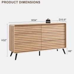 6 Drawer Oak Dresser