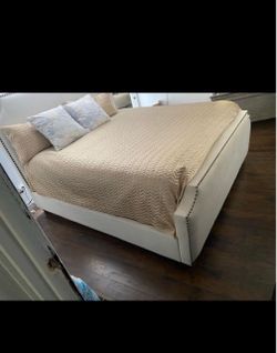 King size bed frame