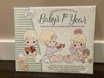 Baby’s 1st Year Calendar (new)