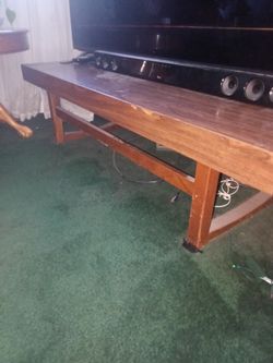 WOODEN COFFEE TABLE