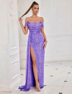 Lavender Liliac dress woman xl