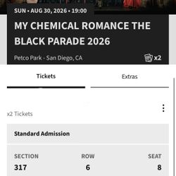My Chemical Romance Petco Park Tickets