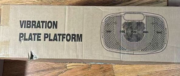 New in box Vibration Plate Exercise Machine for Home Fitness & Whole Body Workout, 330 Lbs Capacity,