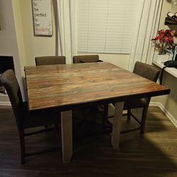 Solid Wood Dining Table  