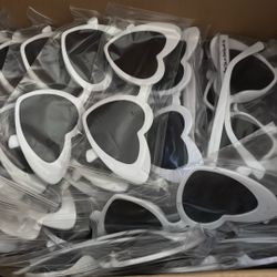 Wedding Heart Glasses