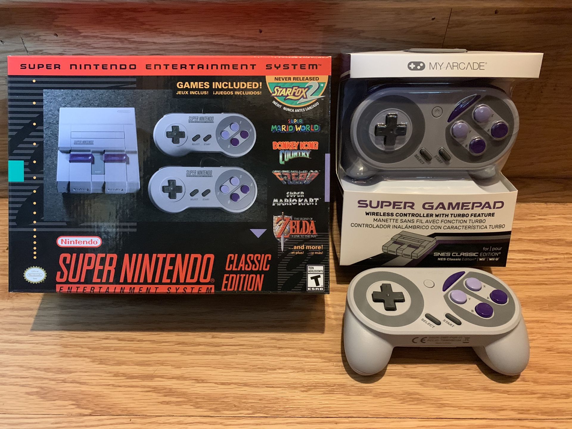 Super Nintendo Classic Edition w/ extras