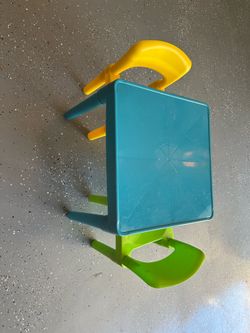 Toddler table with chairs