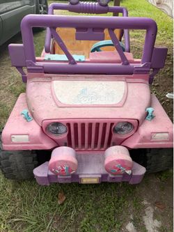 Barbie jeep