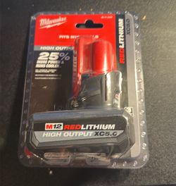 M12 xc5.0 battery
