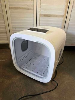 52L Automatic Pet Dryer Box with 5 Modes, Hands-Free Pet Grooming Dryer for Cats & Dogs, Adjustable Temperature & Wind Speed, Low Noise, Safety Featur