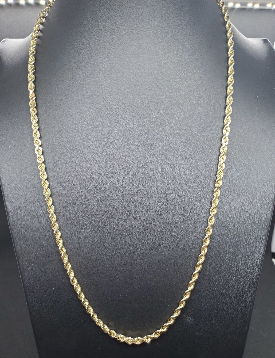 Solid Gold Rope Chain