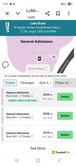 Luke Bryan tickets
