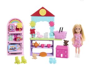 New! Barbie Chelsea Can Be Toy Store Playset with Small Blonde Doll