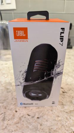 JBL FLIP 7 NEW IN BOX NEVER USED Bluetooth Speaker
