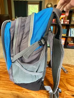 High Sierra Backpack Blue & Gray