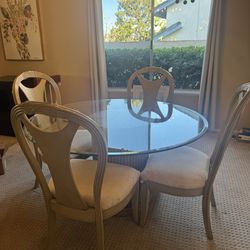 Dining Set with 4 chairs