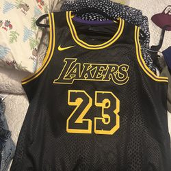 Nike Black mamba LeBron James jersey 