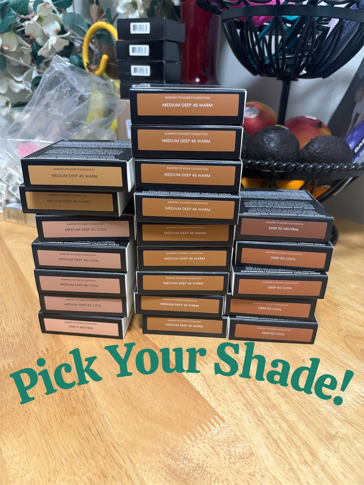 bareMinerals BAREPRO 16HR Powder Foundation ~ Choose Your Shade! 0.28oz BNIB