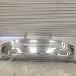 For 2019-2024 RAM 1500 Pickup Front Bumper Face Bar Chrome 5ZB88SZ0AD CH1002407