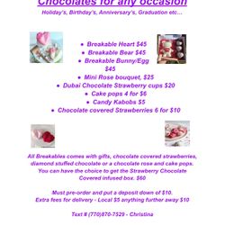 Chocolate For Any Occasion 