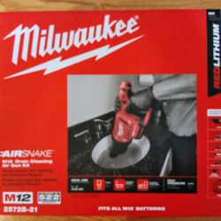 Milwaukee M12 Air Snake Kit