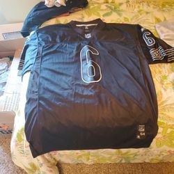 Cutler 6  Nfl Jeresy BLACK Vintage