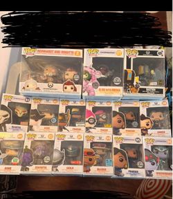 Overwatch Funko Pop collection