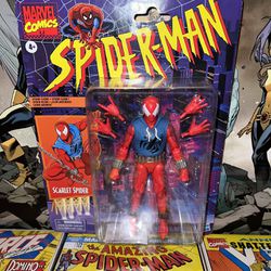 Marvel Legends Scarlet Spider-Man Ben-Reilly 