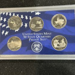 2004 S Gem Proof State Quarters In Original Government Package No Envolope