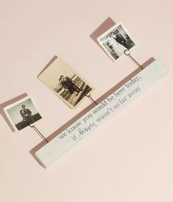 Memorial Message Picture Holder