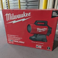 New Milwaukee M18 Propane Heater