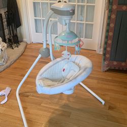 Fisher-price Sweet Surrounding Monkey Cradle -N-Swing