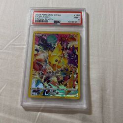 Psa Nine Pikachu Crown Zenith