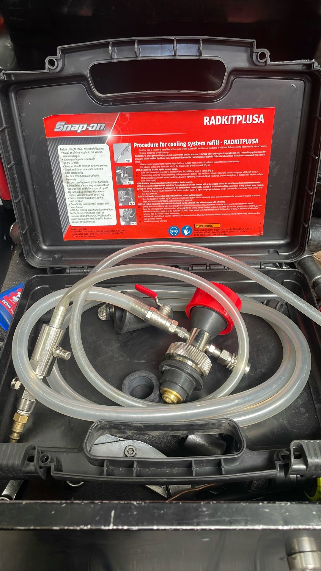 Snap On Cooling System Refill