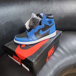 Jordan 1 Marina Blue Sz 10m