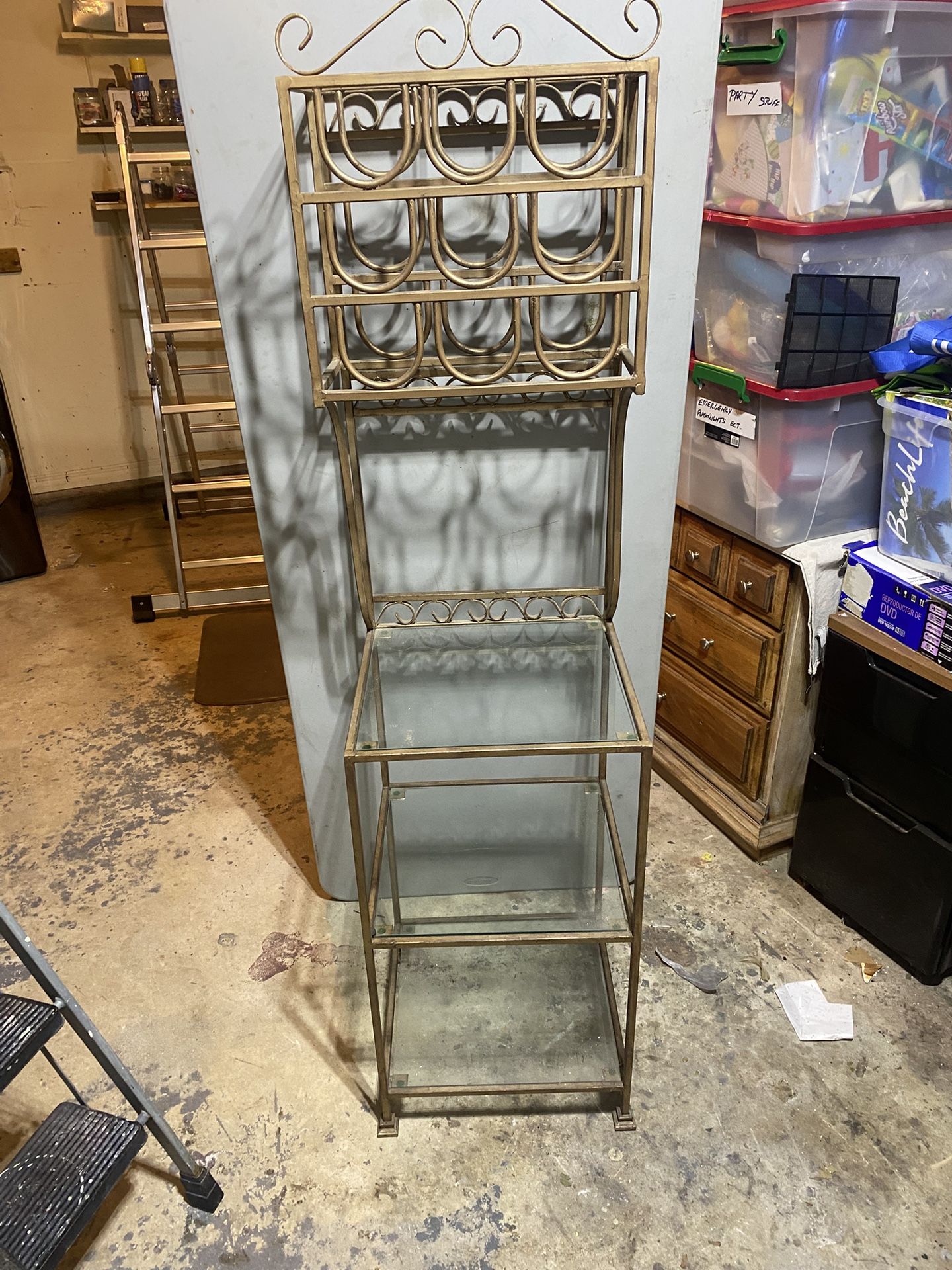 Metal Wine Rack