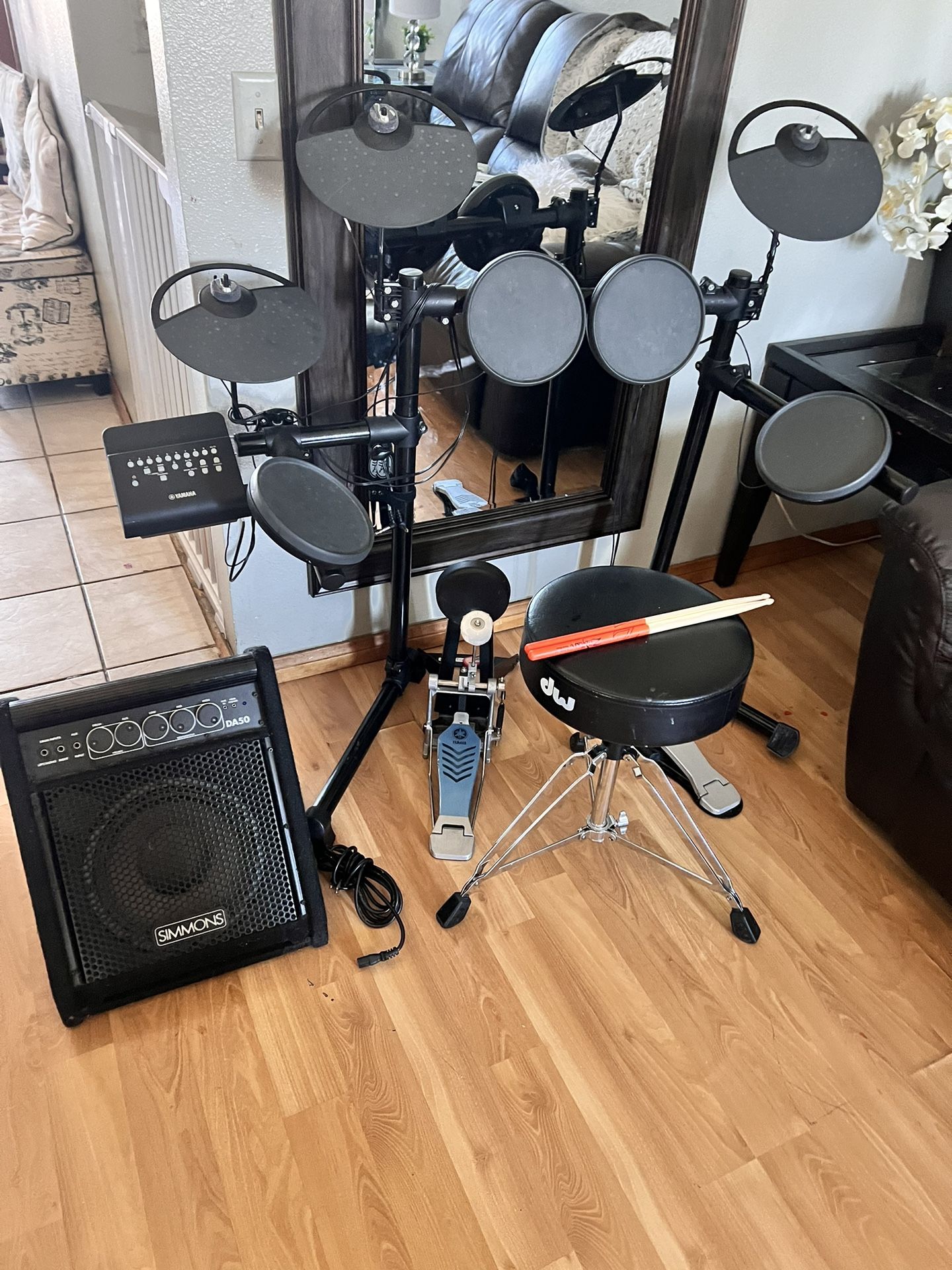 Electric Drum Set Yamaha Dtx 430k