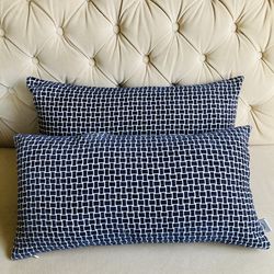 Two Westex throw / accent pillows