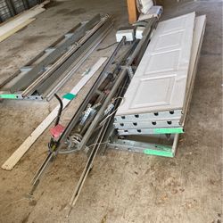 8 Ft.wide X8 Ft Garage Doors With Motors 