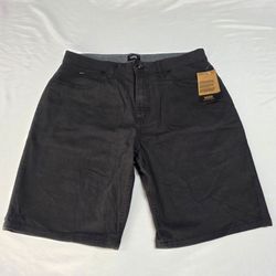 MENS VANS SHOTS BLACK. SIZE 32. NEW WITH TAGS.