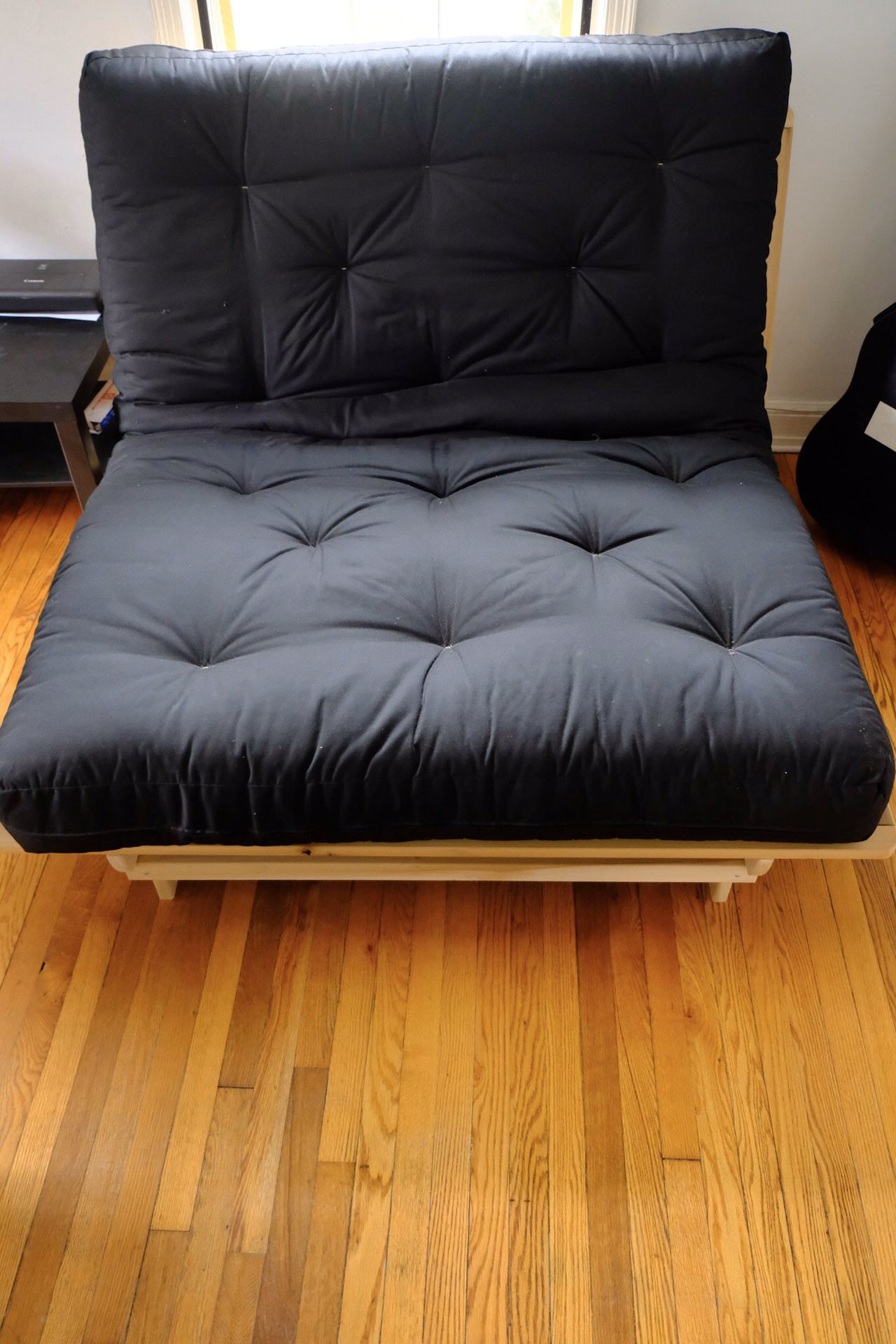 NOW FREE Futon with memory foam mattress (barely used)