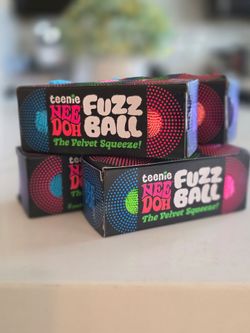 NeeDoh Teenie Fuzz Ball 3 Pack Squishy Toy