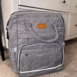 Diaper Bag/cooler bag with changing station Backpack Style