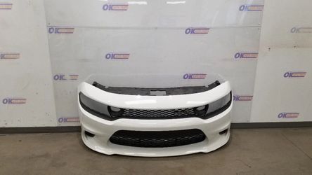 Dodge Charger Front Bumper Cover White