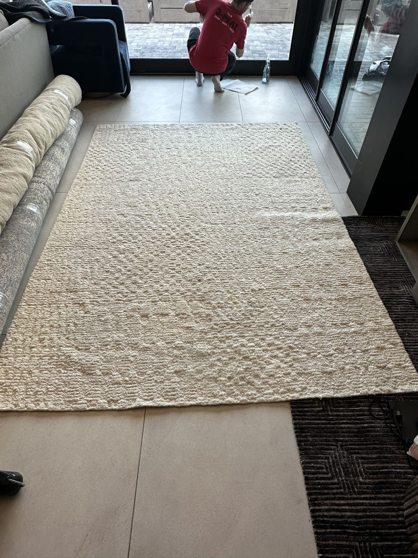 Restoration Hardware Mellal Wool Rug 6x9