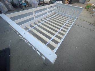 White Bed Frame