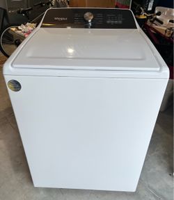 Washing Machine 4.6 Cu. Ft. Top Load Impeller Washer with Built-in Faucet
